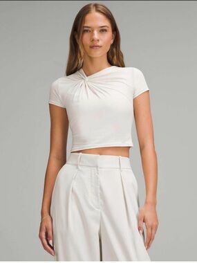 Lululemon Asymmetrical Front-Twist T-Shirt